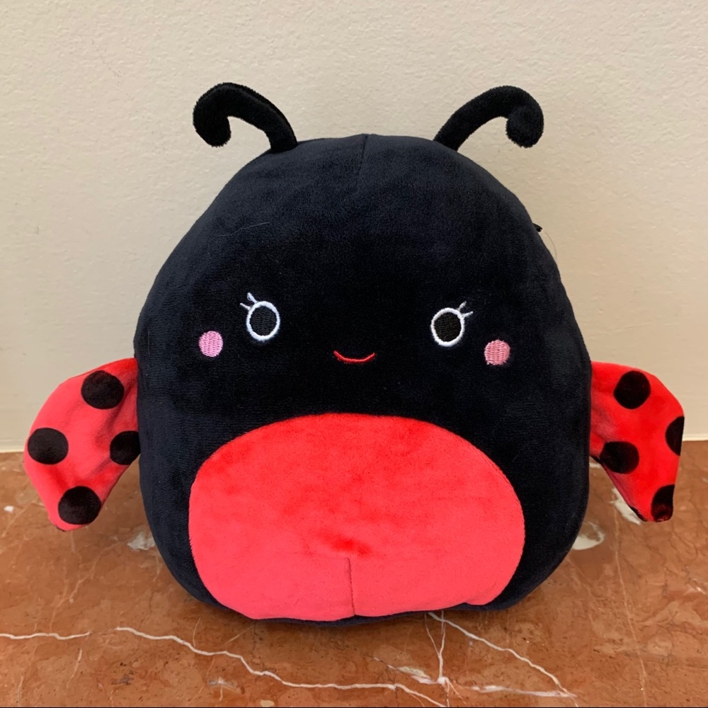 Squishmallows 8” TRUDY THE LADYBUG 🐞 NWT 🎁